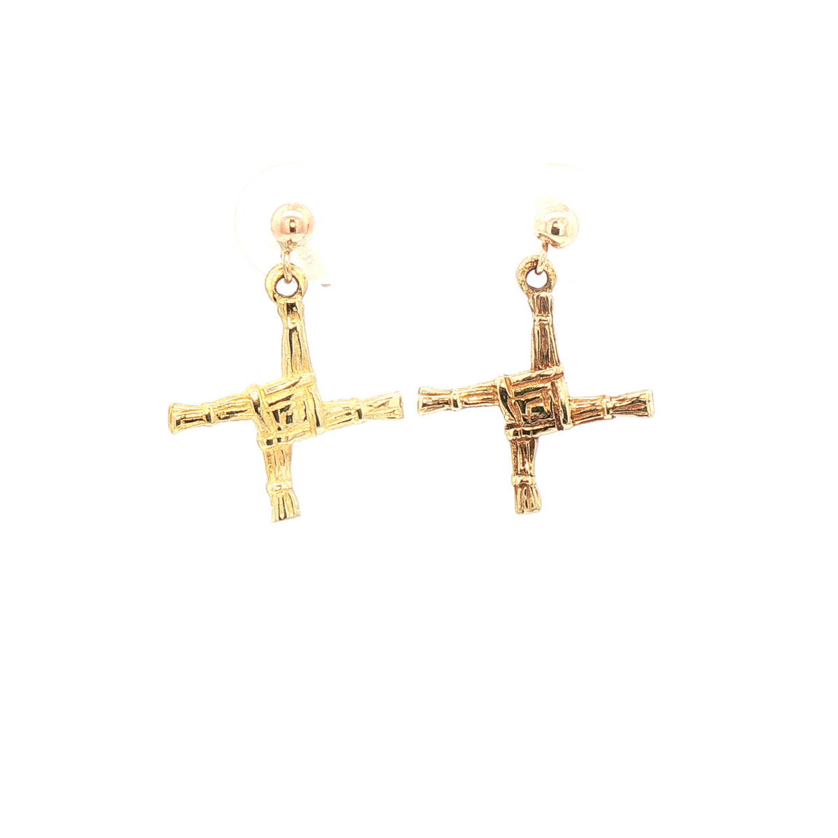 St. Brigid's Cross Drop Earrings