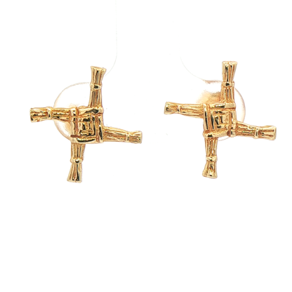 St. Brigid's Cross Stud Earrings