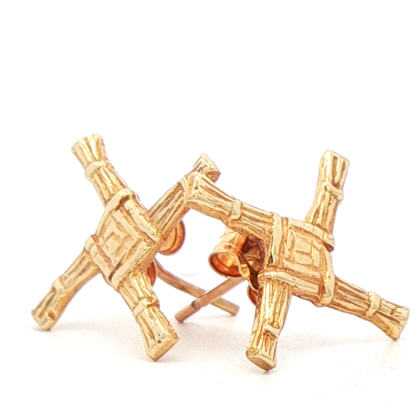 St. Brigid's Cross Stud Earrings