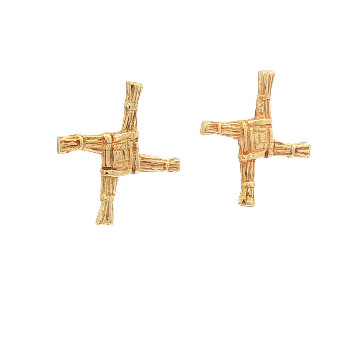St. Brigid's Cross Stud Earrings