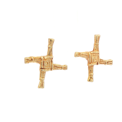 St. Brigid's Cross Stud Earrings