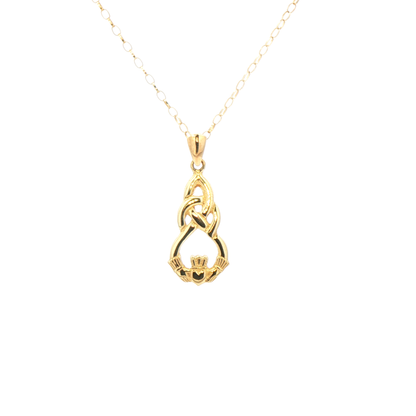 Celtic Knot & Claddagh Pendant
