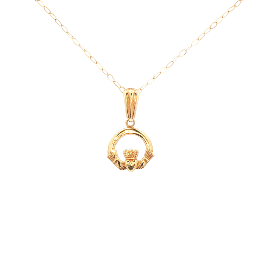 Claddagh Pendant & Chain
