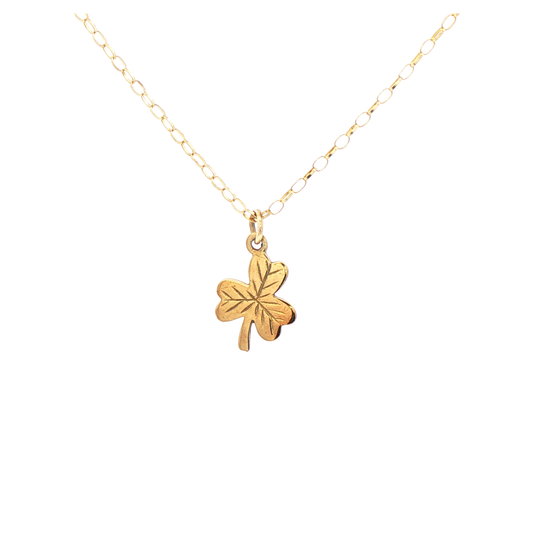 Delicate Shamrock Pendant