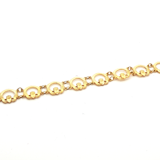 Traditional Claddagh Bracelet