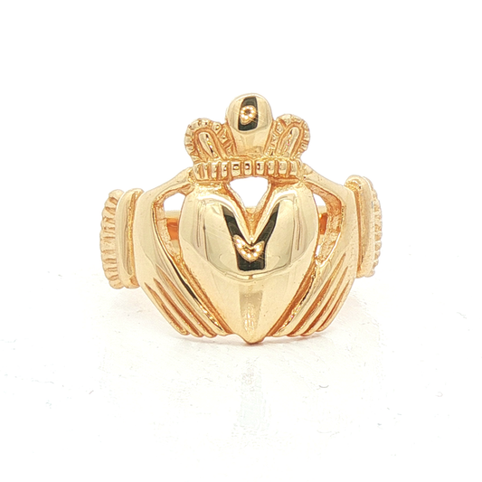 "King" Plain Claddagh Ring