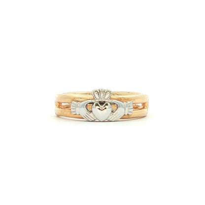 Ladies Claddagh Wedding Band Style