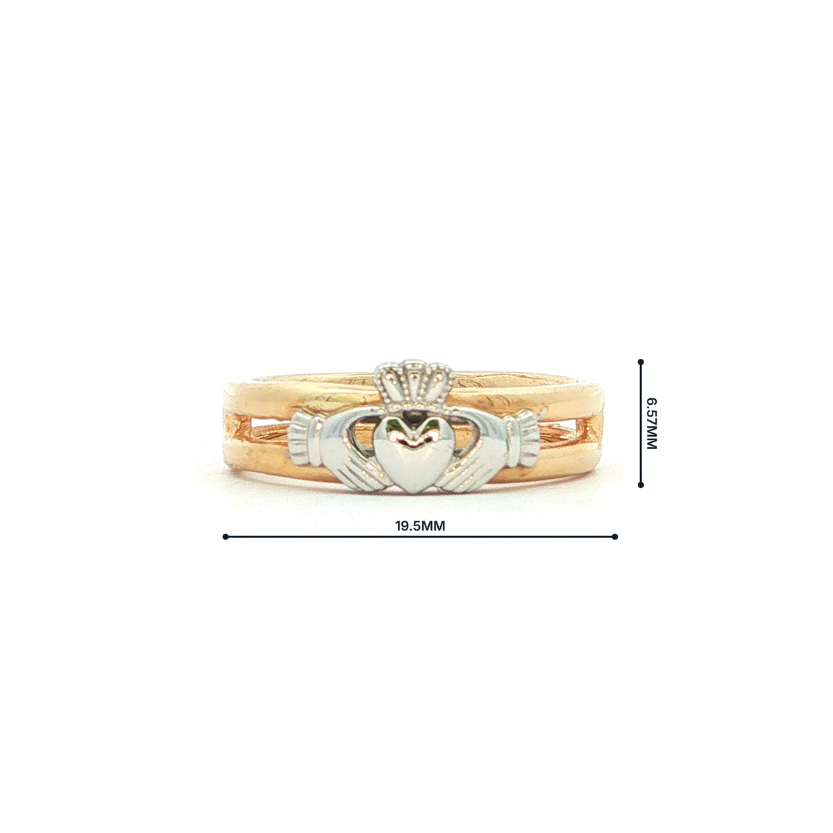 Ladies Claddagh Wedding Band Style