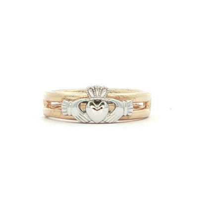 Ladies Claddagh Wedding Band Style