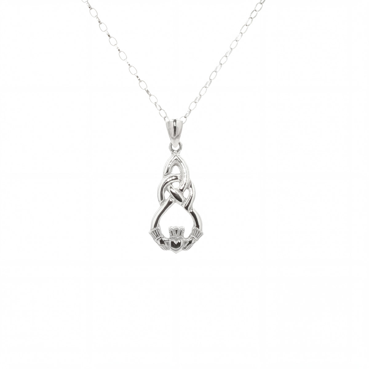 Celtic Knot & Claddagh Pendant