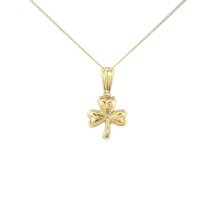 Plain Small Shamrock Pendant