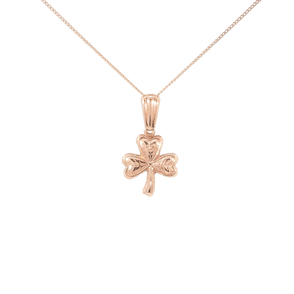 Plain Small Shamrock Pendant
