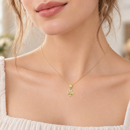 Plain Small Shamrock Pendant