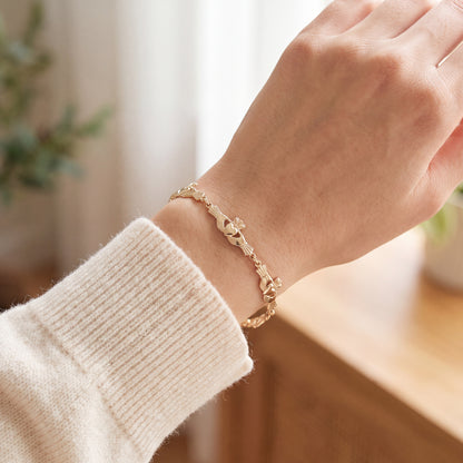 Five Claddagh Bracelet