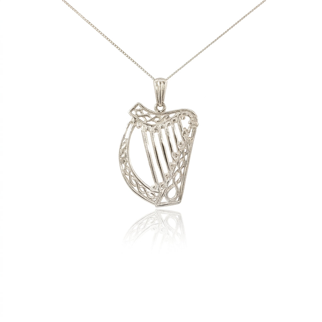 Large Plain Harp Pendant