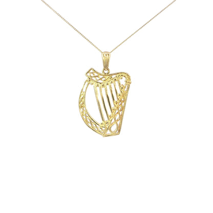 Large Plain Harp Pendant