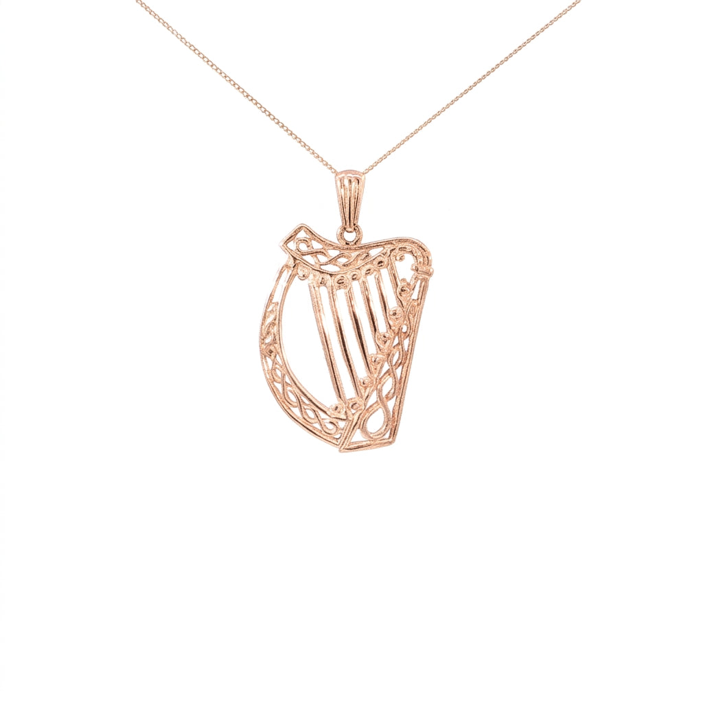 Large Plain Harp Pendant