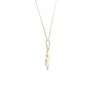 Small Detailed Shamrock Pendant
