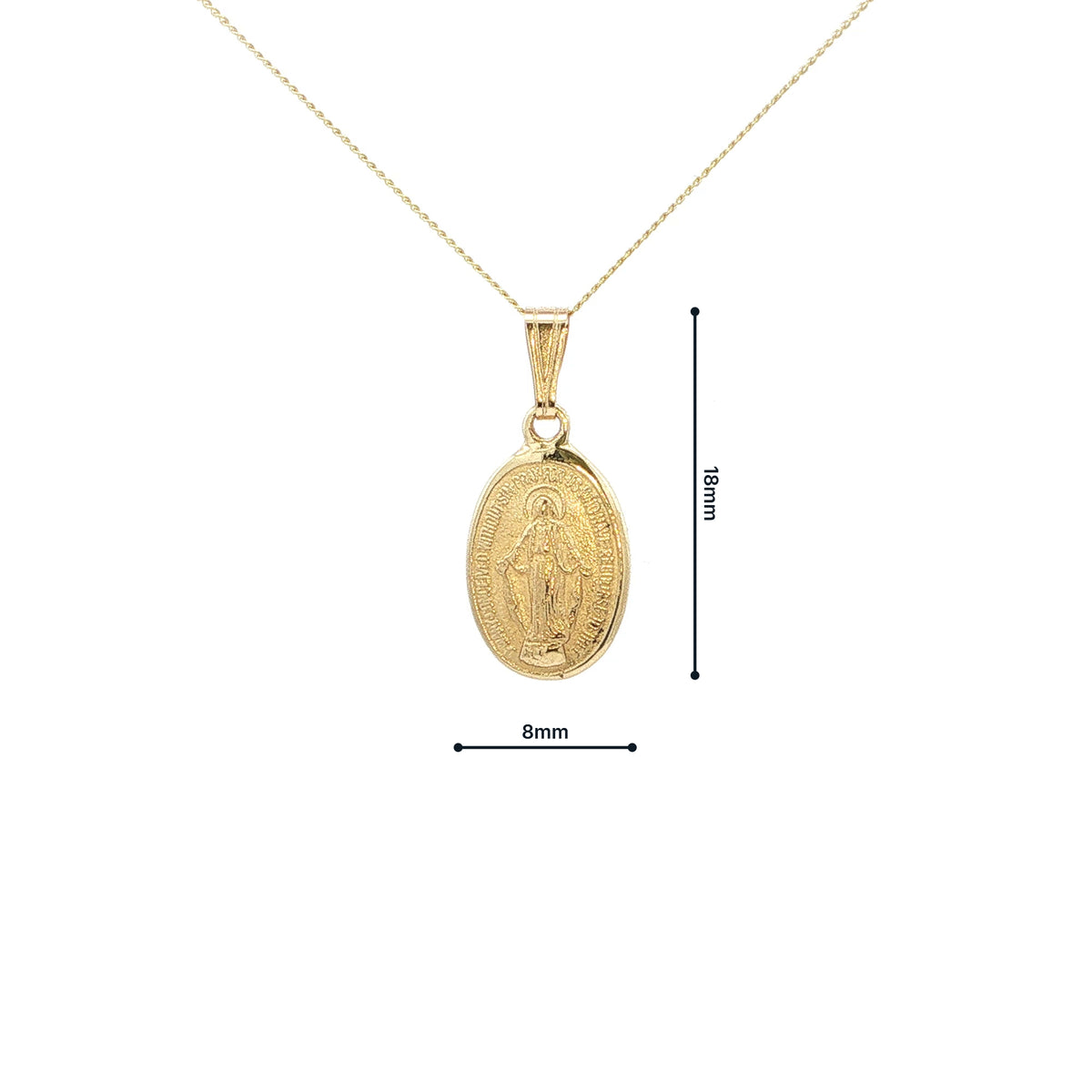 Medium Oval Miraculous Medal