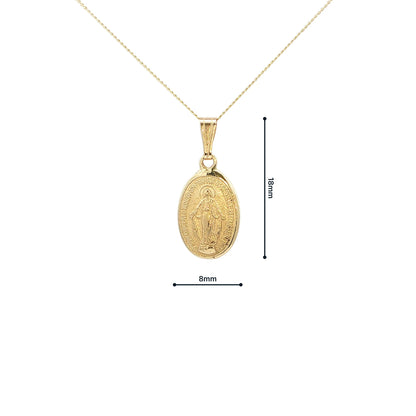 Medium Oval Miraculous Medal