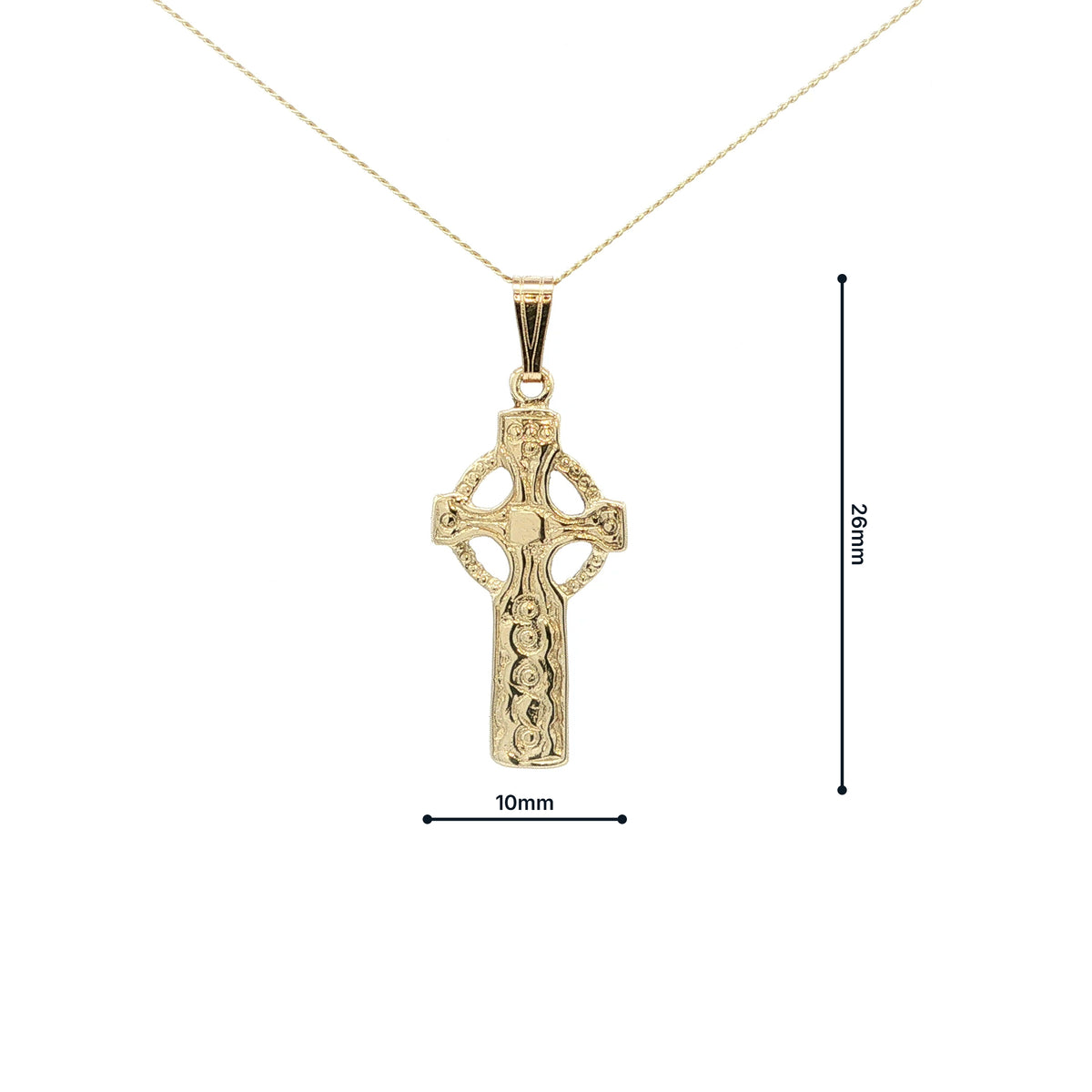 Double Sided Small Old Style Celtic Cross