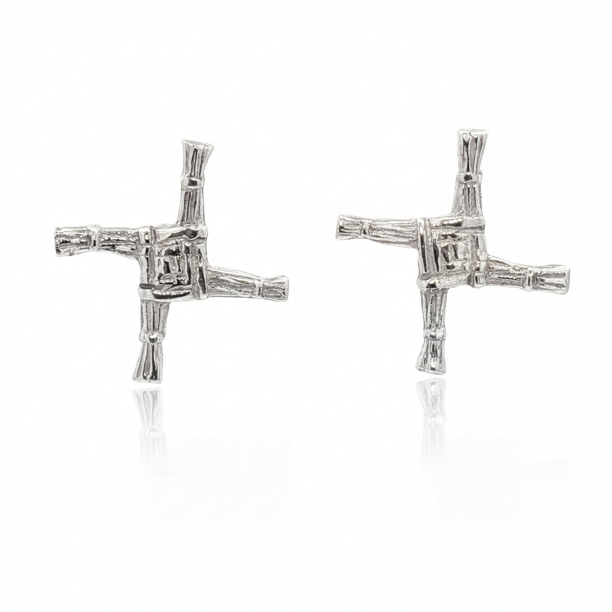 St. Brigid's Cross Stud Earrings