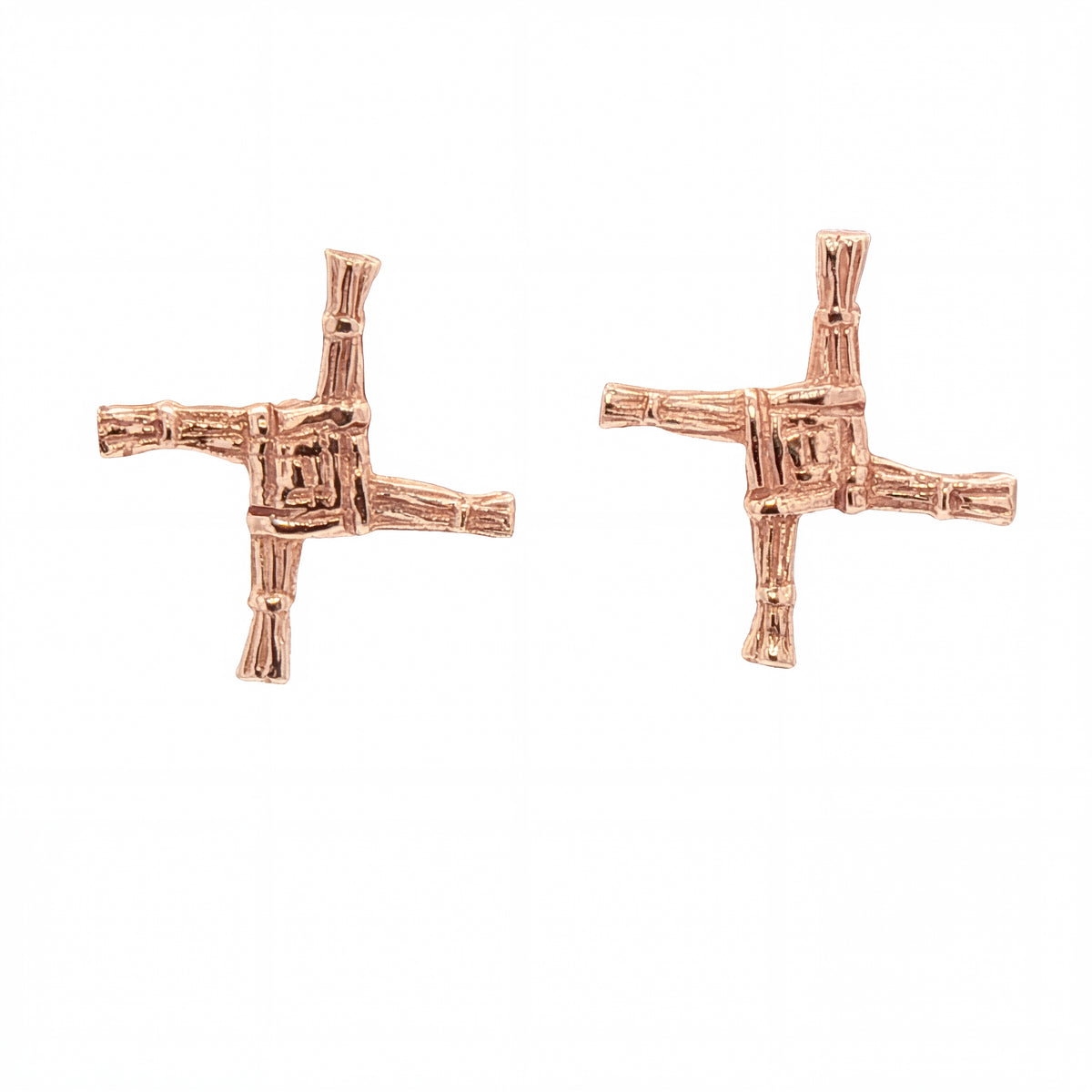 St. Brigid's Cross Stud Earrings