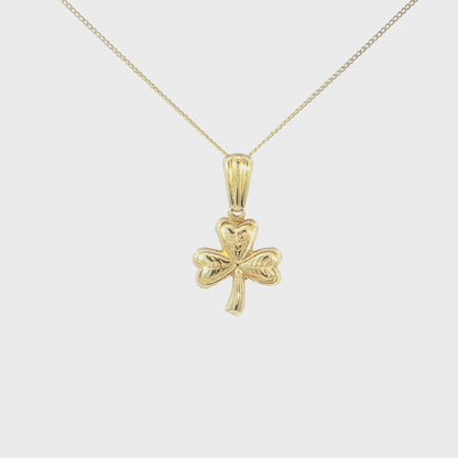 Plain Small Shamrock Pendant