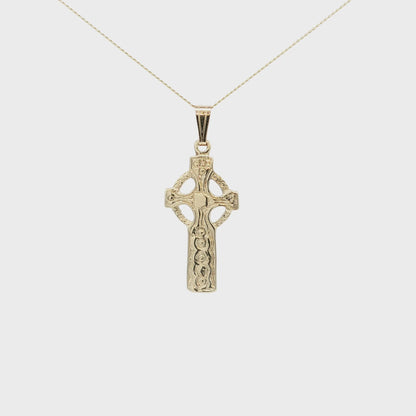 Double Sided Small Old Style Celtic Cross